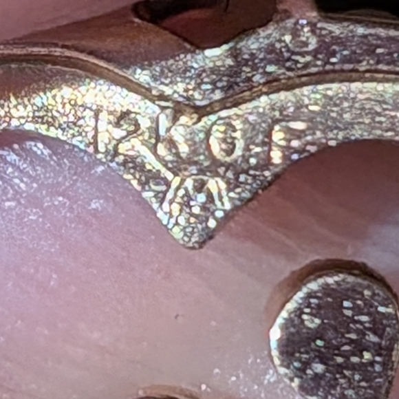 Vintage 12K Gold Filled Diamond Heart Pendant - Picture 9 of 10